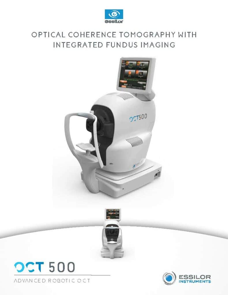 OCT500 Advanced Robotic OCT - Essilor Instruments USA
