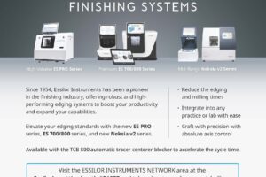 2025 Vision Expo East New Finishing Systems